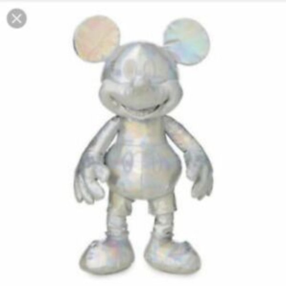 Mickey Memories December Limited Plush Iridescent NWT